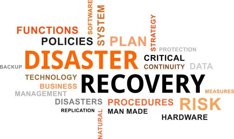 49137469 - a word cloud of disaster recovery related items